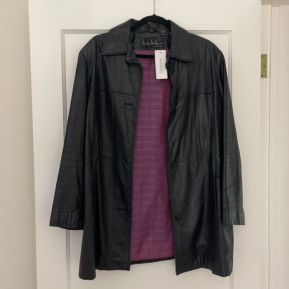 Nicole Miller Jackets & Blazers - Vintage Leather Jacket